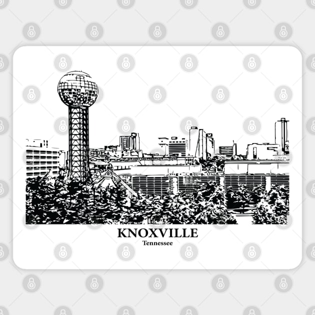 Knoxville - Tennessee Magnet by Lakeric